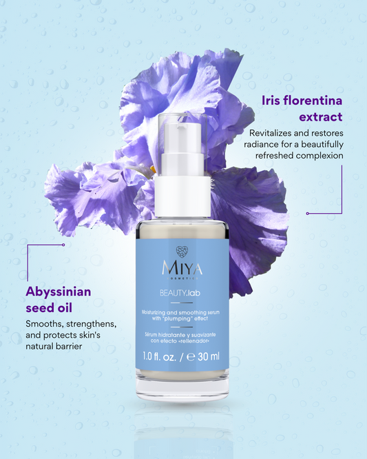 BEAUTY.lab moisturizing and smoothing serum with plumping effect