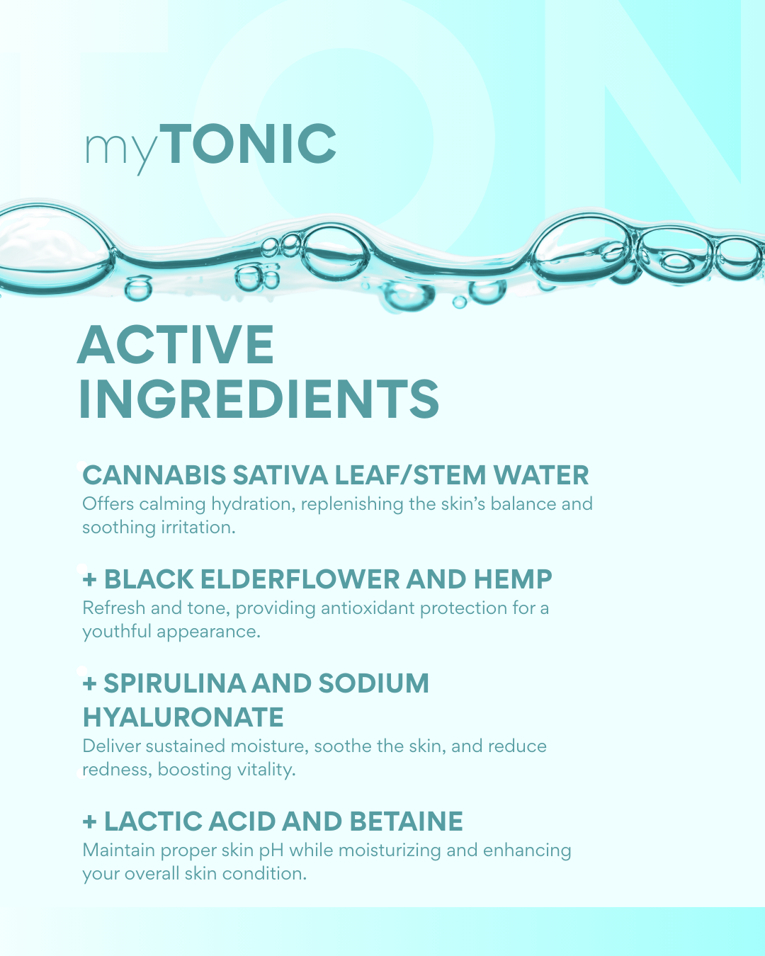 myTONIC all-in-one moisturizing toner
