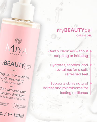 myBEAUTYgel caring  gel for washing and cleansing