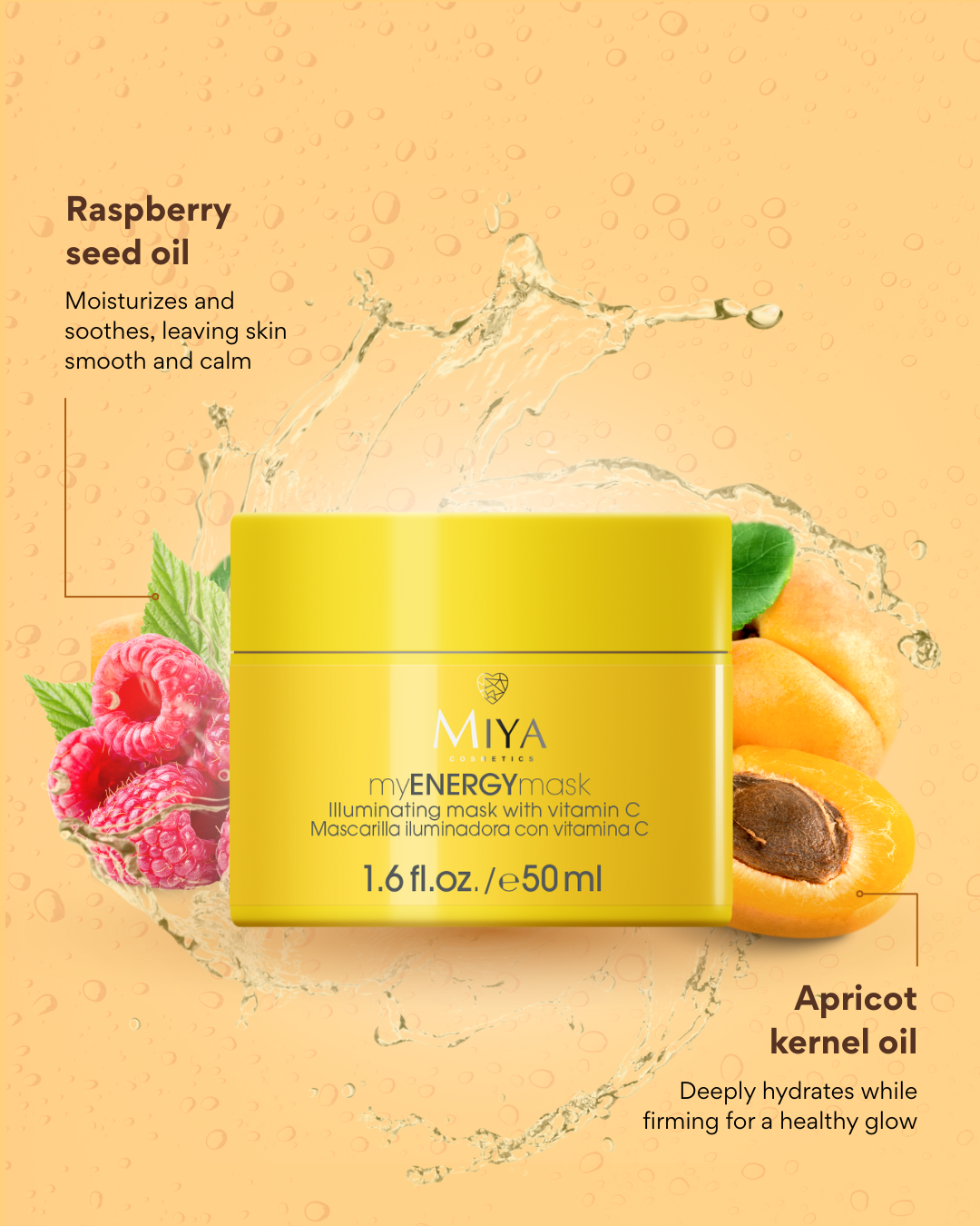 myENERGYmask illuminating mask with vit. C
