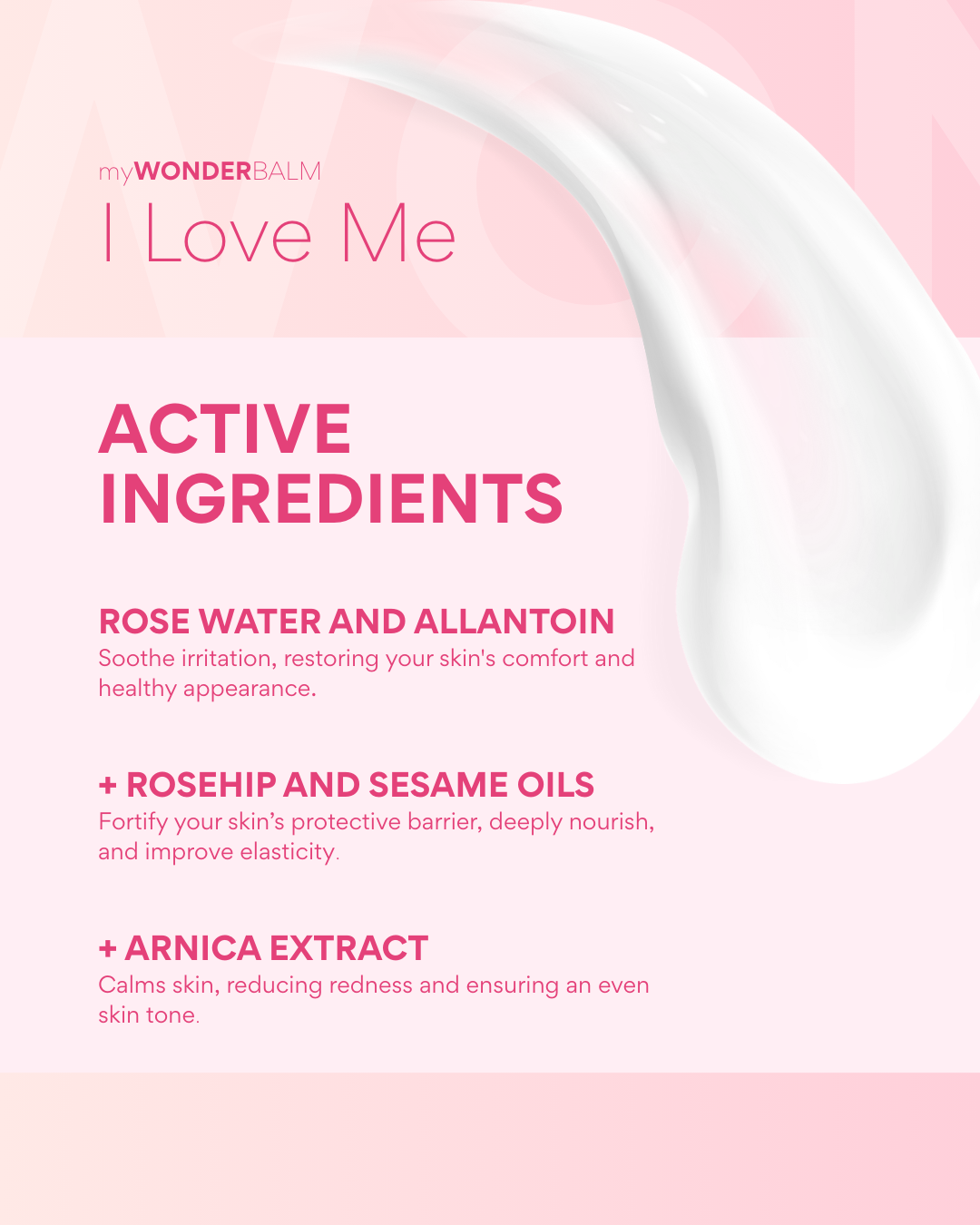 myWONDERBALM I Love Me Nourishing cream with rose water