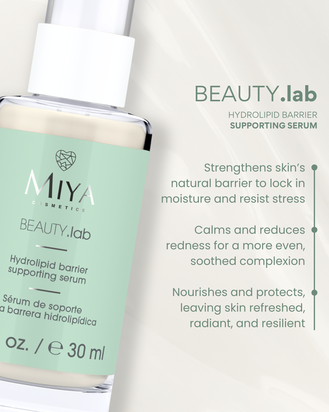 BEAUTY.lab hydrolipid barrier supporting serum