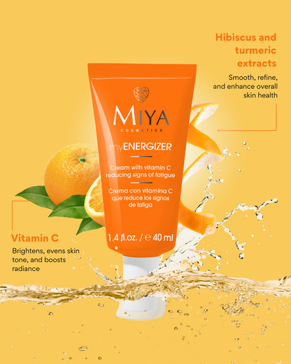 myENERGIZER cream with vit. C reducing signs of fatigue