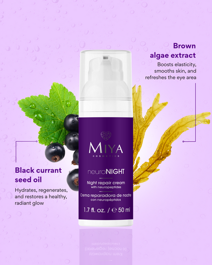 neuroNIGHT night repair cream with neuropeptides