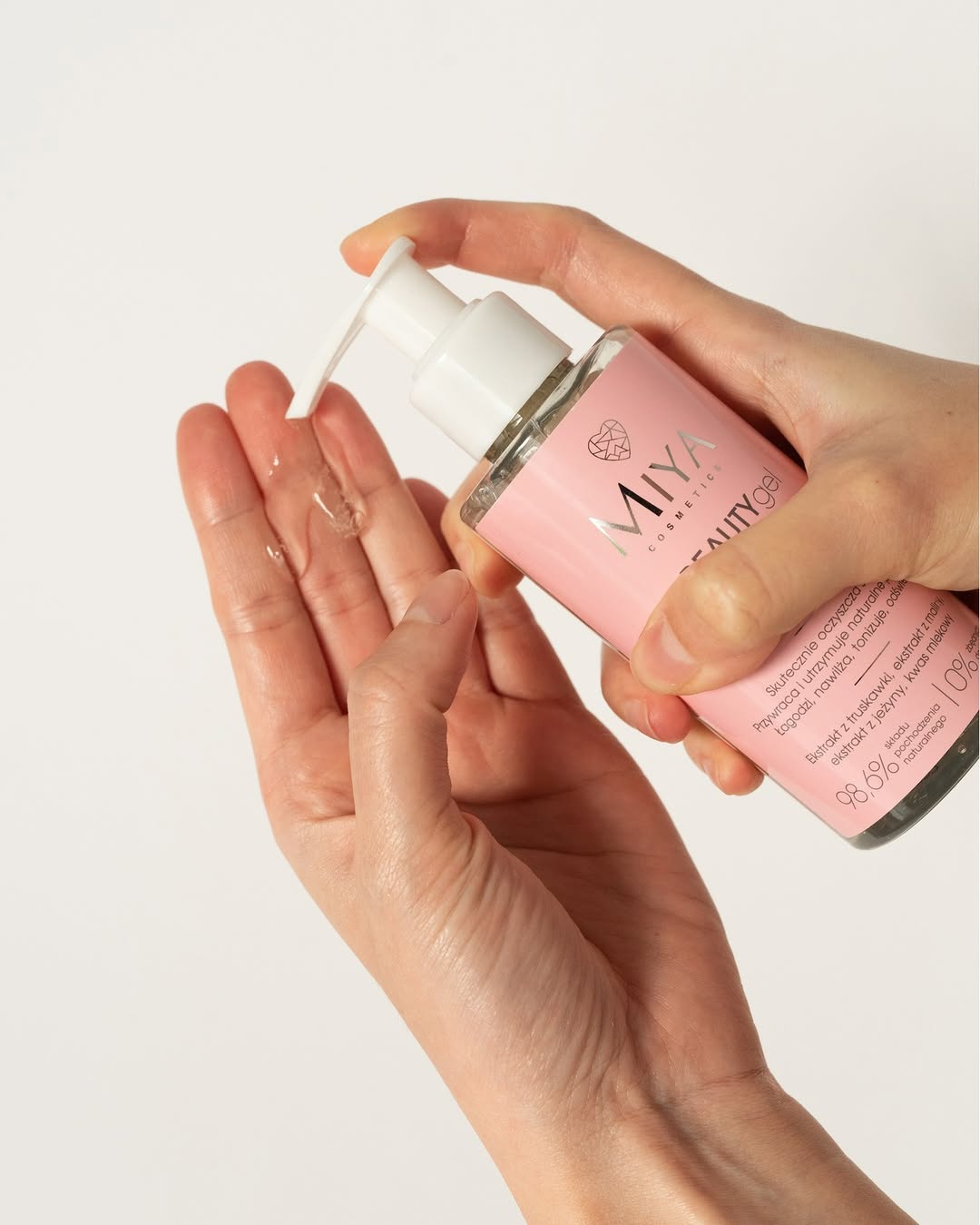 myBEAUTYgel caring  gel for washing and cleansing