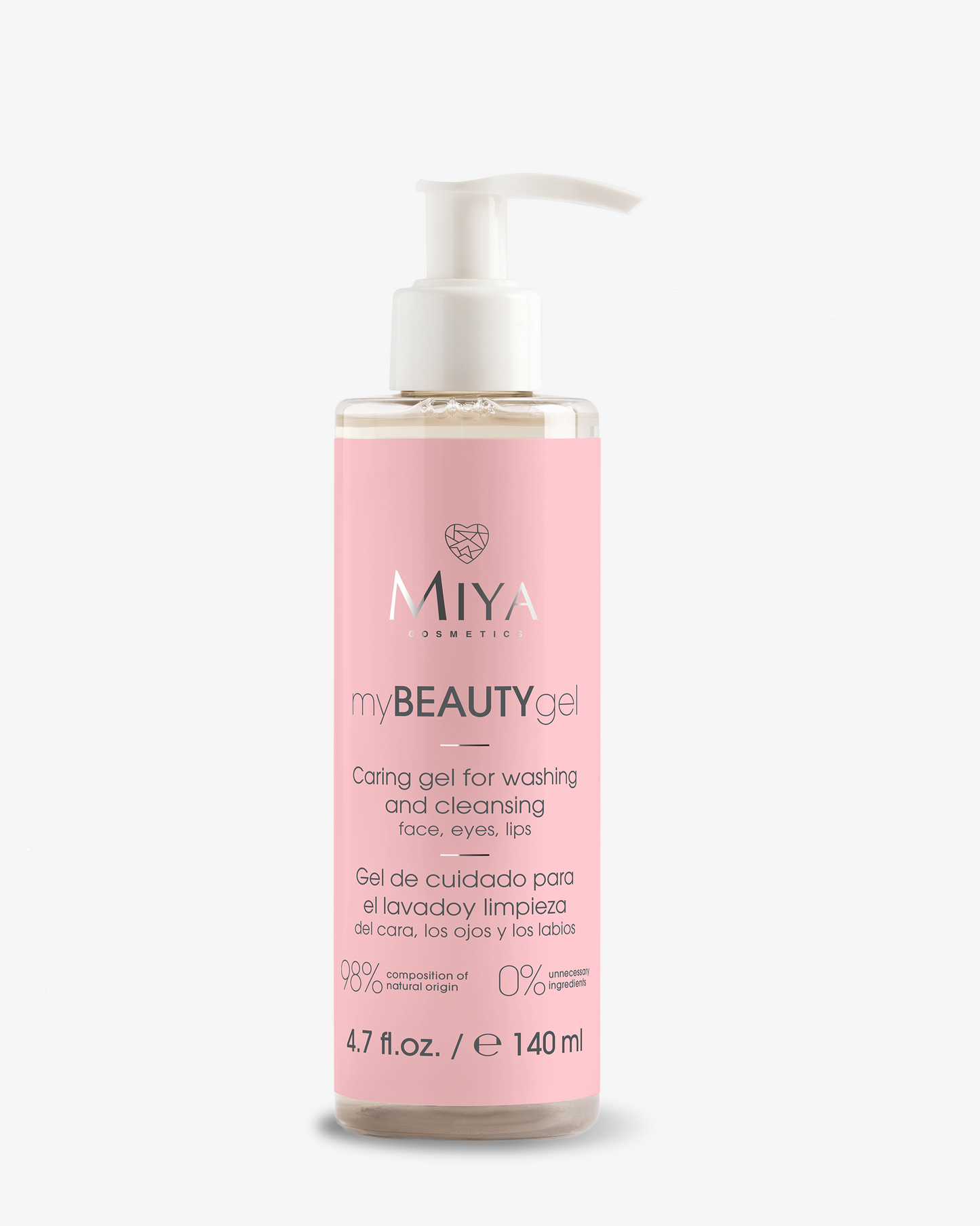 myBEAUTYgel caring  gel for washing and cleansing