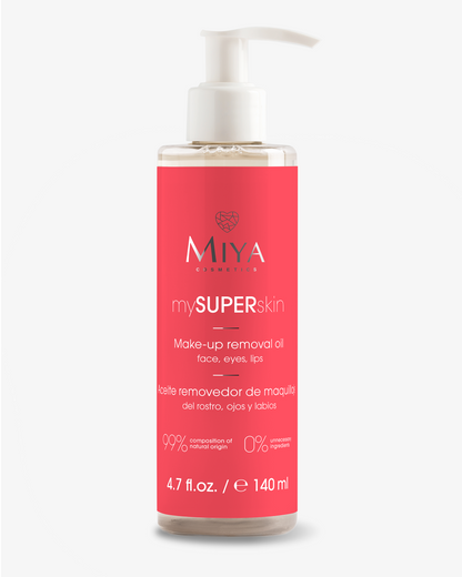 mySUPERskin make-up removal oil  face, eyes and lips