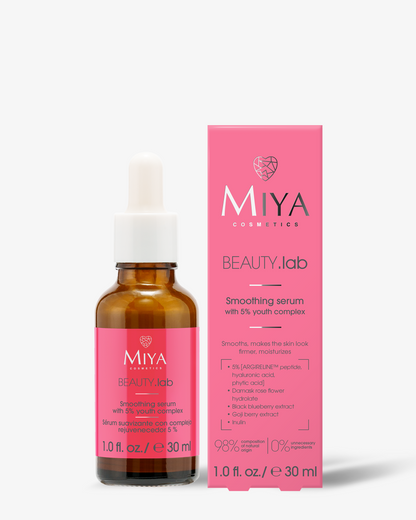BEAUTY.lab smoothing serum with anti-aging complex 5%