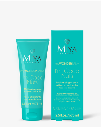 myWONDERBALM I'm coco nuts moisturizing cream with coconut water