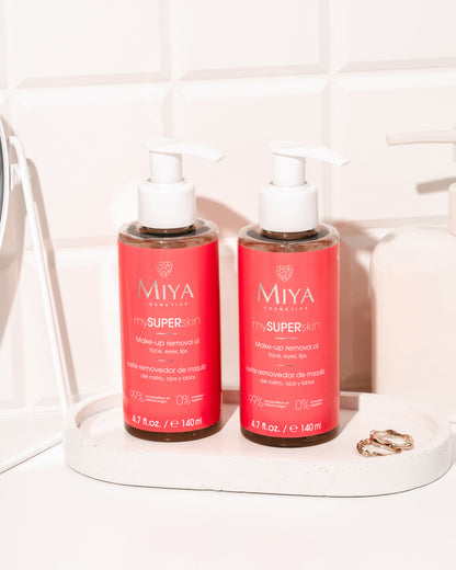 mySUPERskin make-up removal oil  face, eyes and lips